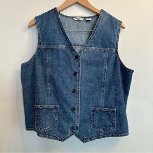 Denim vest